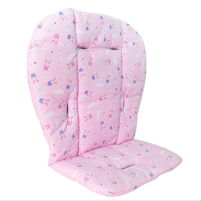 Poussette en coton doux pour bébé, coussin de siège, chaise haute, matelas de poussette, accessoires