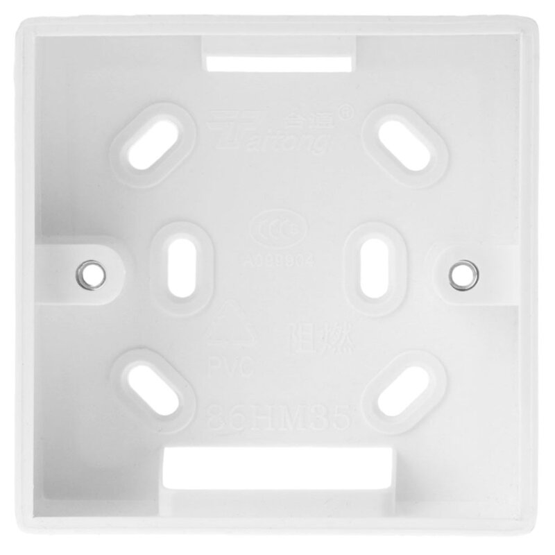 86X86Mm Dinding Junction Box untuk Thermostat Suhu Controller Kotak Case Pemegang