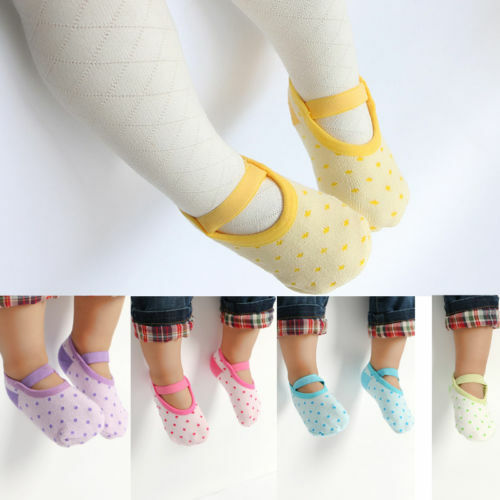 Хлопковые носки унисекс для маленьких мальчиков и девочек, Нескользящие хлопковые носки для новорожденных