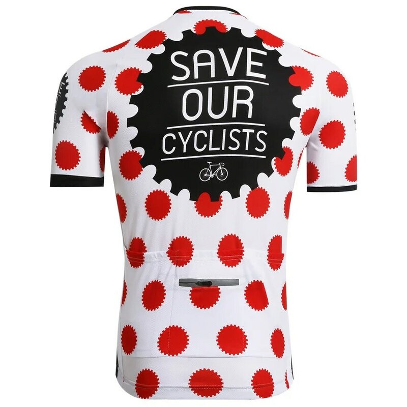 Save Our Cyclists Breathable Cycling Jersey Bike Shirt Conjunto Ciclismo Maillot Ciclismo Ropa Hombre MTB Bicycle Clothing