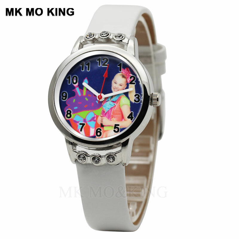 Nowy zegarek dla dzieci dorywczo kryształ skóra kreskówka mała księżniczka dziewczyna zegar kwarcowy sport chłopiec dziecko prezent urodzinowy bransoletka