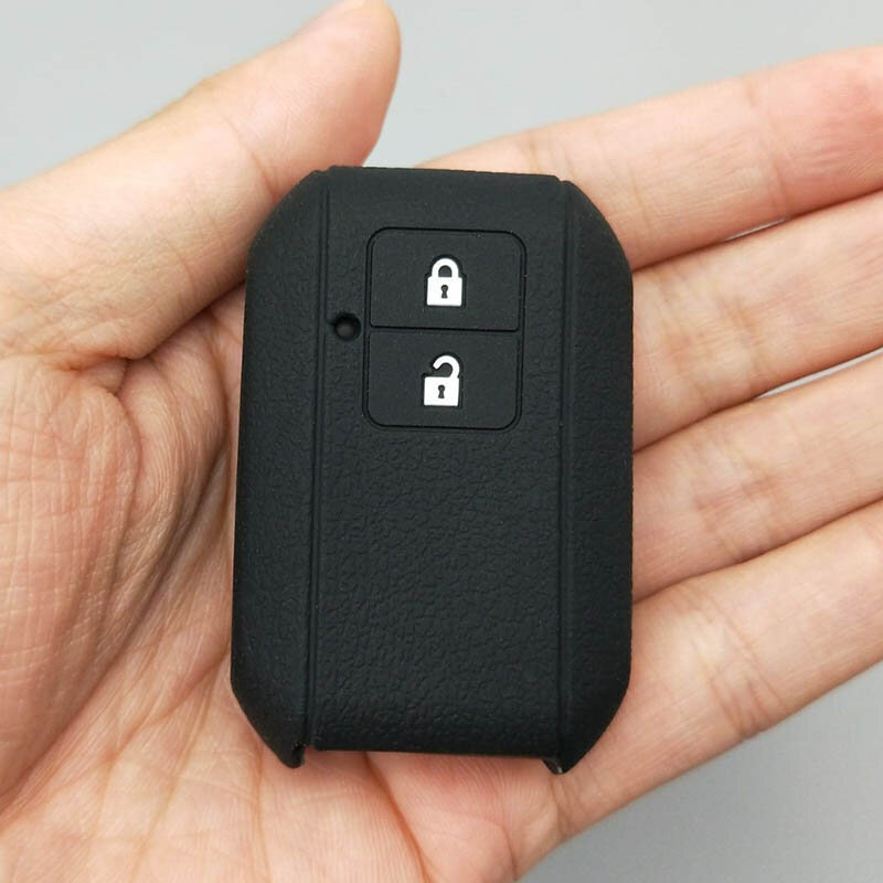 Capa para chave de carro suzuki 2017, chave de borracha com botão monopólio japonês tipo 3c 3 capa proteção escudo