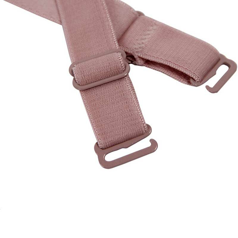 1 par 1.5cm doce cor dupla-ombro ajustável alça de ombro cinta peitoral cinta sutiã elástico nyz shop
