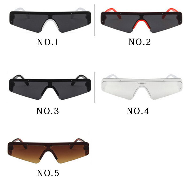 Nuovo Nuovo Delle Donne di Modo Occhiali Da Sole Del Progettista di Marca Occhio di Gatto Occhiali Da Sole Maschile Femminile Specchio di Sport Siamese Occhiali UV400 Oculos