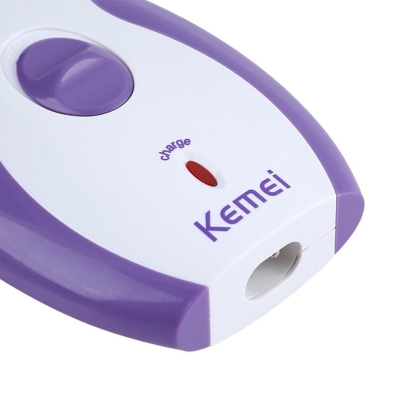 Kemei-depiladora eléctrica recargable para mujer, máquina de afeitar, depilación, Bikini