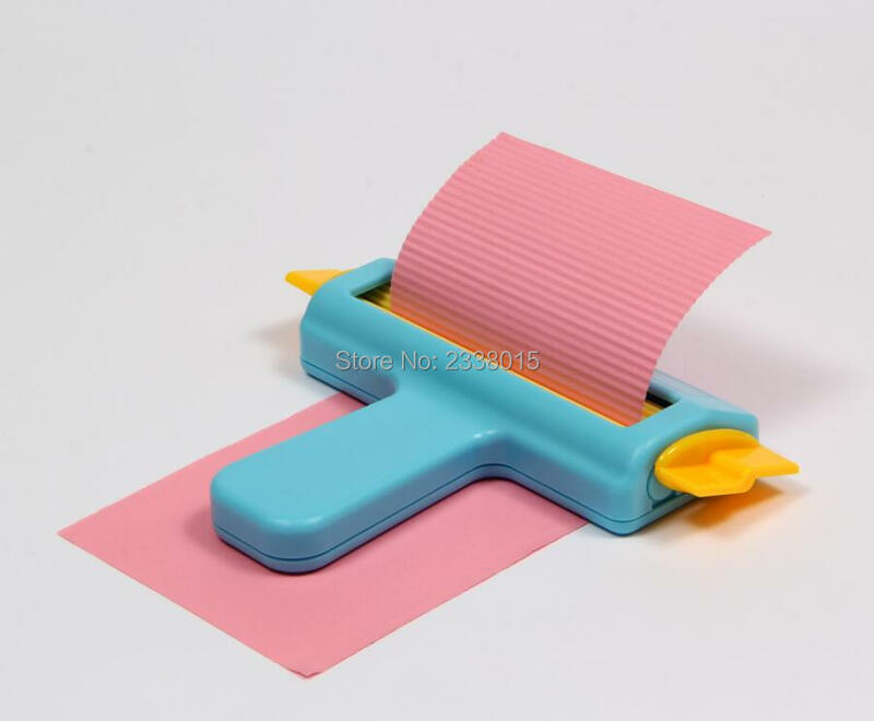 New fancy DIY Tangan alat Mesin Kertas Embossing Craft Embosser Untuk Kertas Scrapbooking Sekolah Bayi Hadiah YH49
