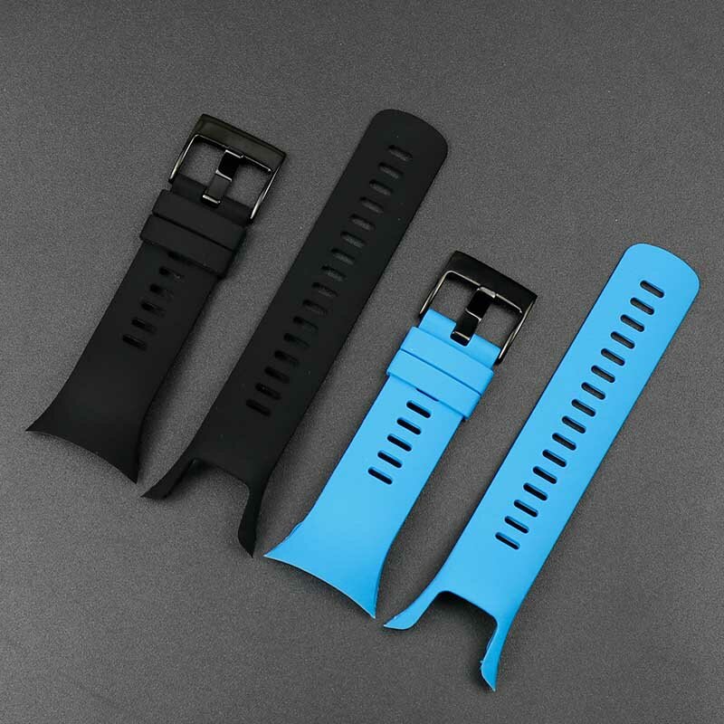 Bracelet de sport étanche en silicone pour hommes et femmes, accessoires de montre pour Suunto Spartan formateur HR cool running series
