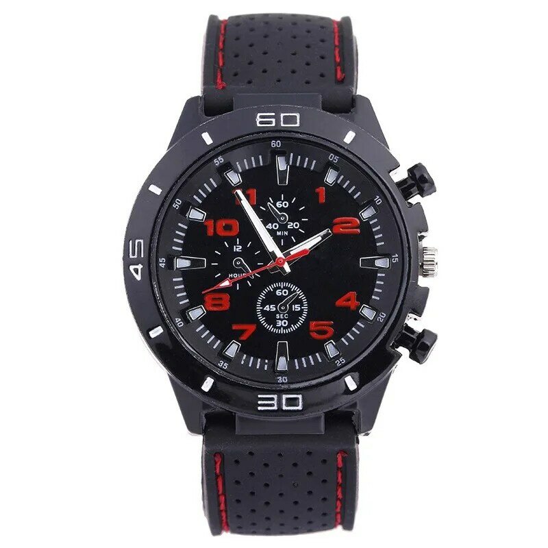 Relógio de silicone para homens 2020, relógio com pulseira de silicone para exército militar relógio de quartzo de alta qualidade relógios esportivo casual relógio de pulso