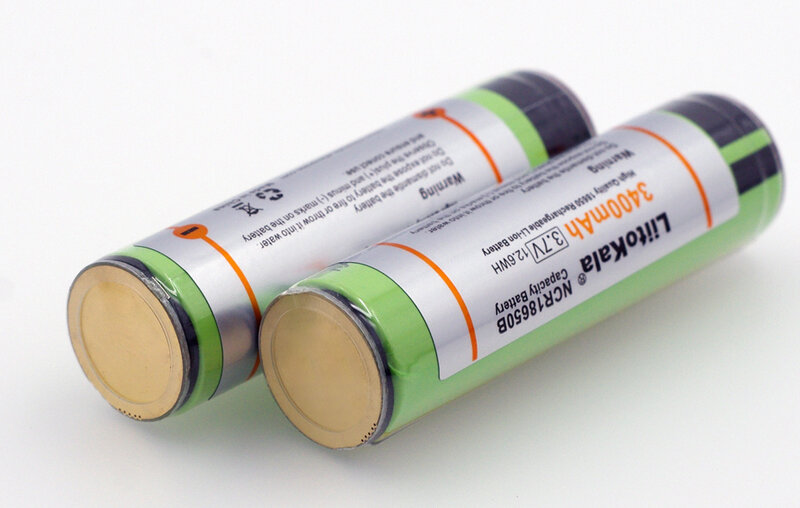 Liitokala-充電式バッテリー,保護オリジナルの新しいバッテリー18650,ncr18650b,3400mah,PCB付き,3.7v,送料無料