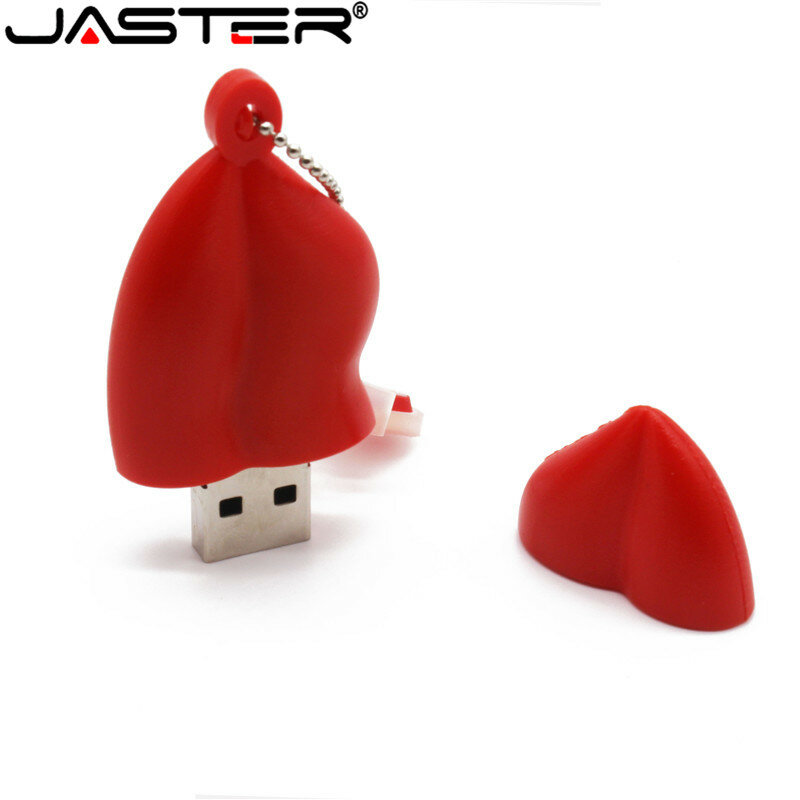 JASTER lips Usb Flash Drive 64gb Drive 32gb 4gb 8gb 16gb Cartoon U Disk Flash Card lips Memory stick gift