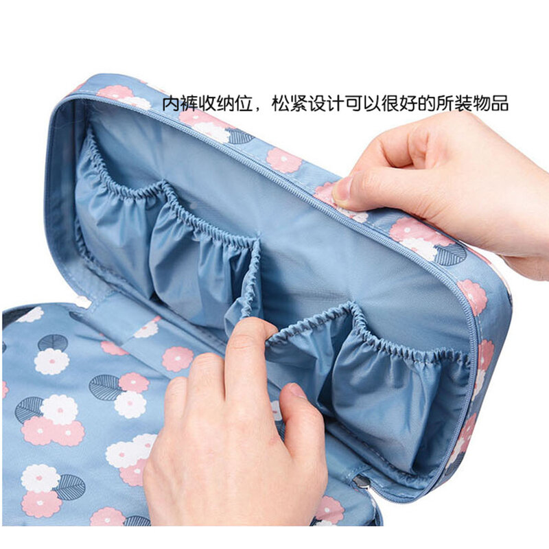 2020 New Travel Bra Bag Underwear Organizer Bag Cosmetic Daily Toiletries Storage Bag Women's High Quality Wash Case Bag
