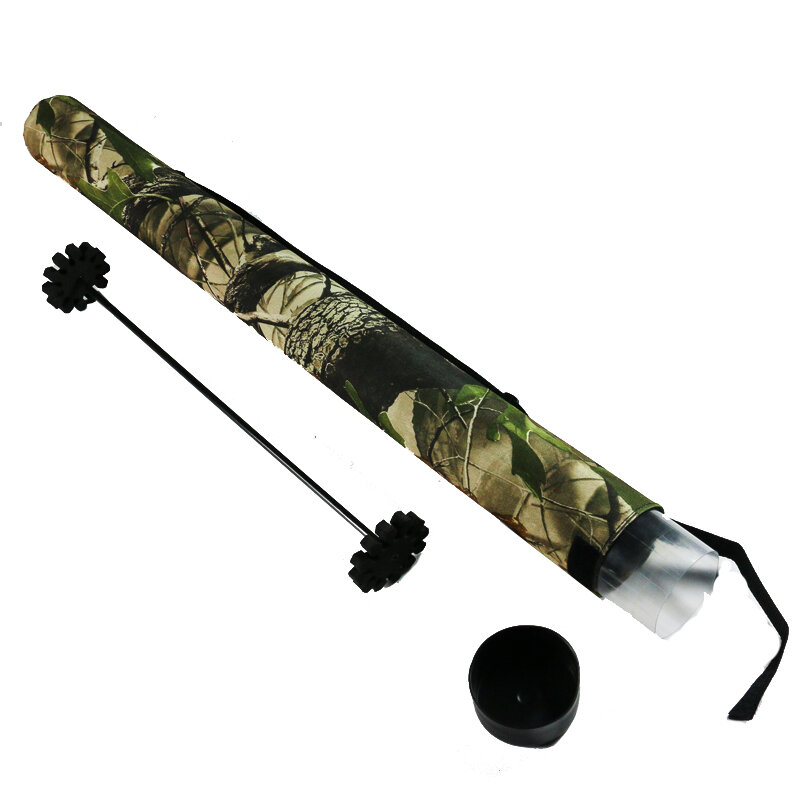 Linkboy-Flecha de camuflaje para tiro con arco, tubo de flecha de 86cm de longitud, soporte de ajuste, 12 Uds.