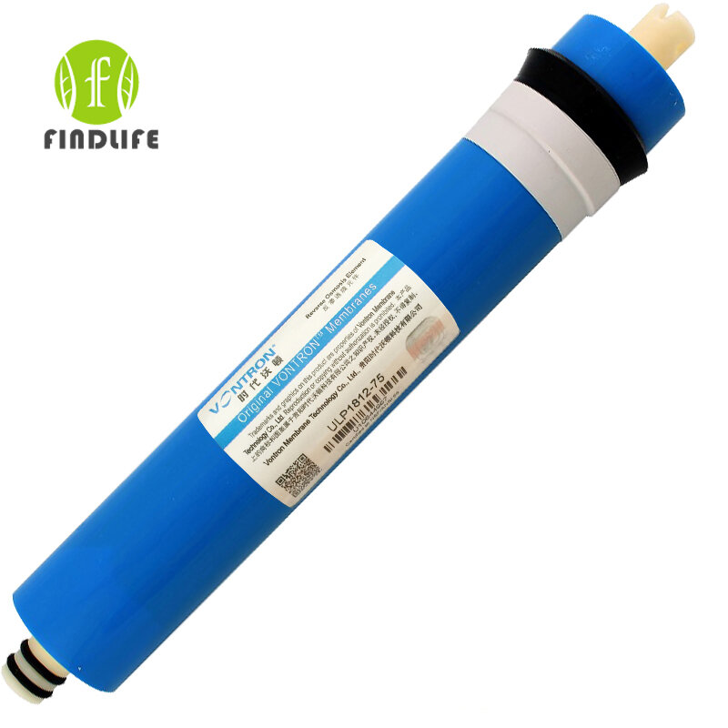 Vontron-filtro de agua ULP1812-75 Residentiar, membrana RO 75 gpd para sistema de ósmosis inversa, purificador de agua doméstico NSF