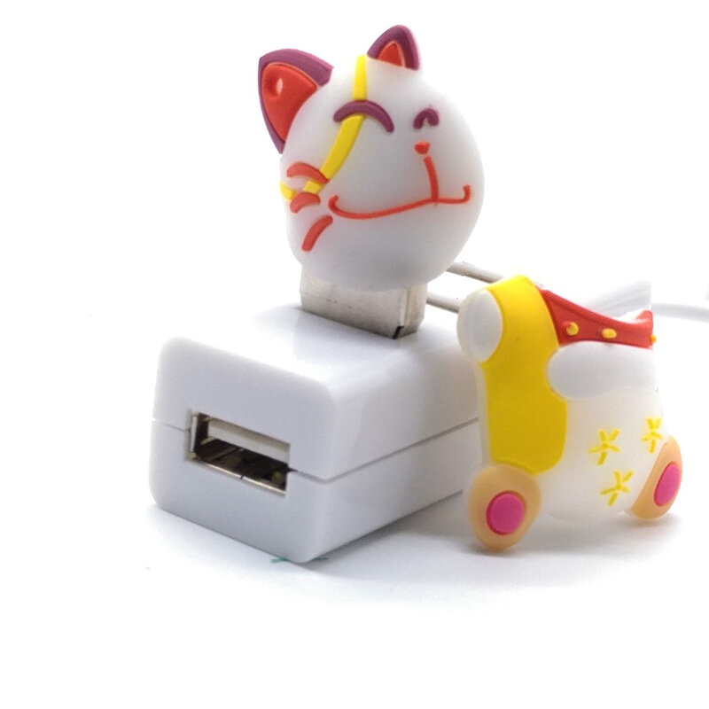 Clé USB créative chat de dessin animé, support à mémoire de 4GB 8GB 16GB 32GB 64GB, disque u, cadeau