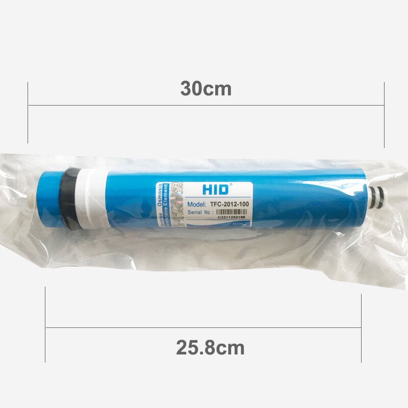 HID TFC 2012- 100 Gpd Membrane RO untuk 5 Tahap Air Filter Purifier Pengobatan Reverse Osmosis Sistem NSF/standar ANSI