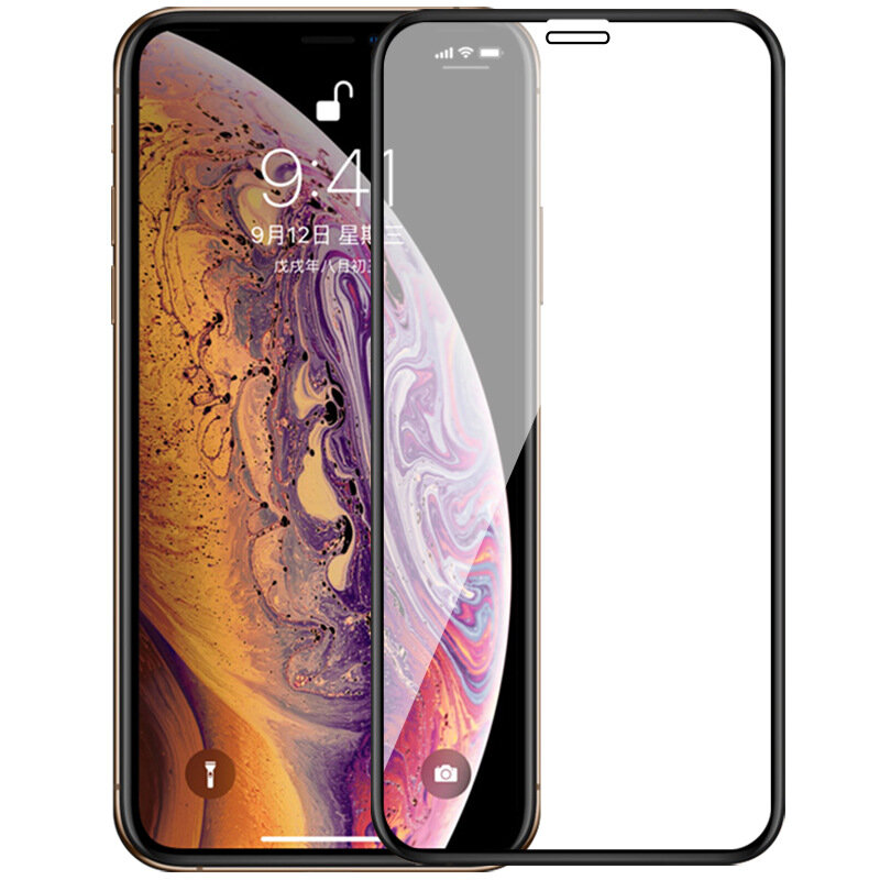 Full Cover Tempered Glass For iPhone 11 Pro XS Max XR X 8 Plus 7 Plus 6 6S Plus 6Plus 9H  Screen Protector Shield Guard