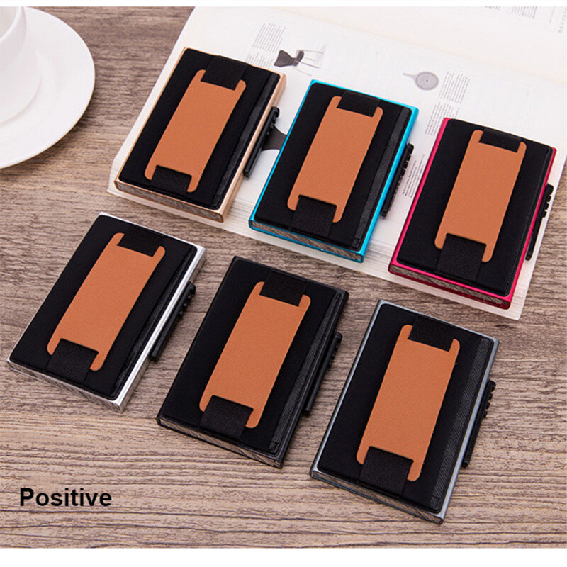 ZOVYVOL Metal Card Case Fashion RFID Blocking 2019 New Card Holder Simple High Quality Wallet Casual Multifunctional Coin Purse