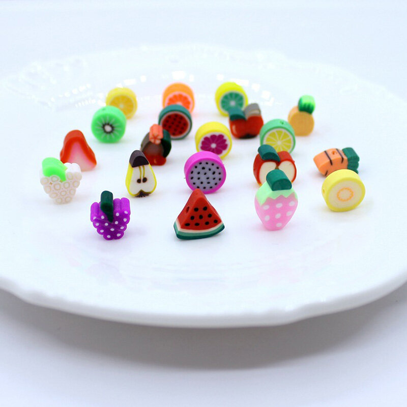 200Pcs/lot New Simulation Fruit Candy Children's DIY Accessories Kids Toys