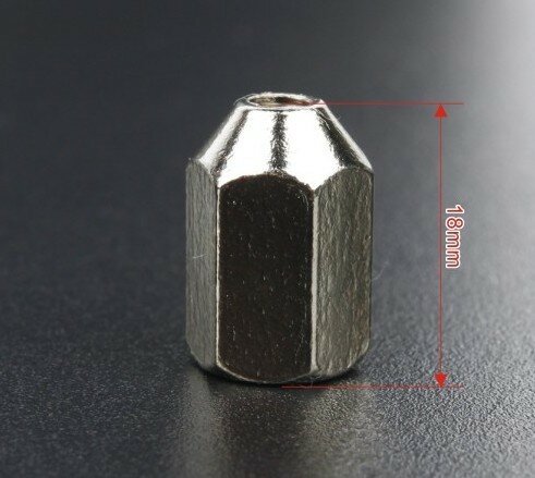 Spinner de liga de alumínio cnc 3.75 polegadas/95mm para 2 hélices