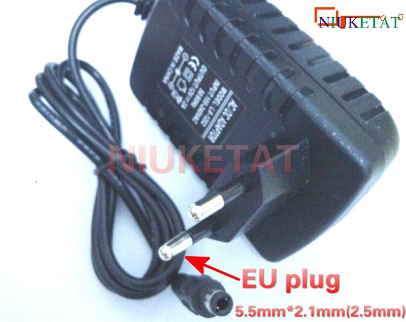 Adaptador de corriente LED para tira de LED RGB 100, adaptador de fuente de alimentación con enchufe europeo de 240x5,5, CC de 12V, 2a, 12V y 2a, CA de 2,5 V-2835 V