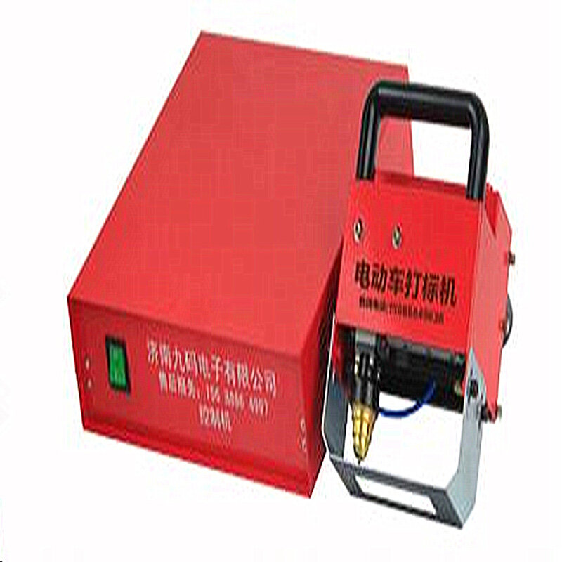 Tragbare Kennzeichnung Maschine Für VIN Code Und Chassis Anzahl (80*20mm) pneumatische Dot Peen Kennzeichnung Maschine 220 V/110 V