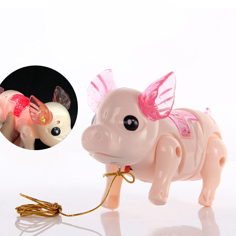 Music flash pig children's toys holiday gift tamagochi game electronics little live pets	virtual pet