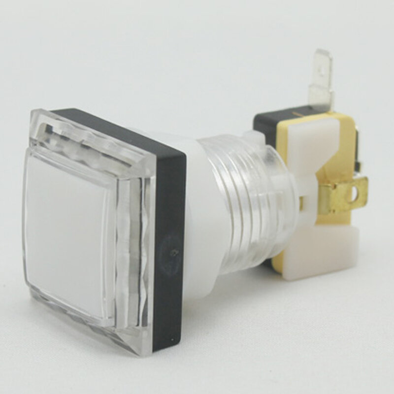 A arcada angular 12v iluminou o botão de pressão do diodo emissor de luz com micro-interruptor para máquinas do mulitarcade de mame jamma