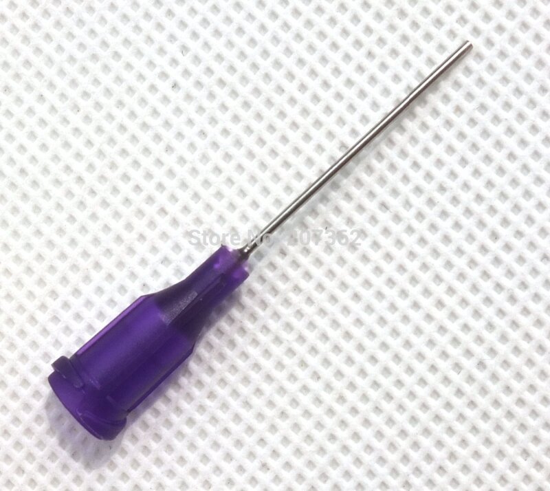 50pk 21gauge 1inch Epoxy Precision Blunt Needle Dispense Tips