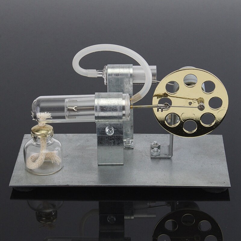 Modelo de Motor de aire caliente Stirling, generador eléctrico, Motor de física, juguete a vapor