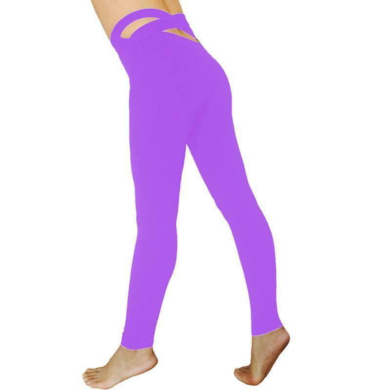 Sexy de los pantalones de polainas Fitness entrenamiento Leggings cintura alta mujeres