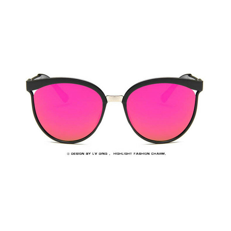 2019 Sexy Damen Marke Designer Sonnenbrille Frauen Luxus Kunststoff Sonnenbrille Klassische Retro Cat Eye Außen Oculos De Sol Gafas