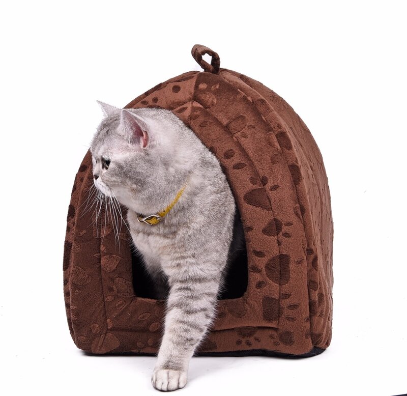 Cat Bed Small Dog House Summer Soft Puppy Kennel Lovely Kitten Mats Pet Goods for Pet Home Cute Animal House