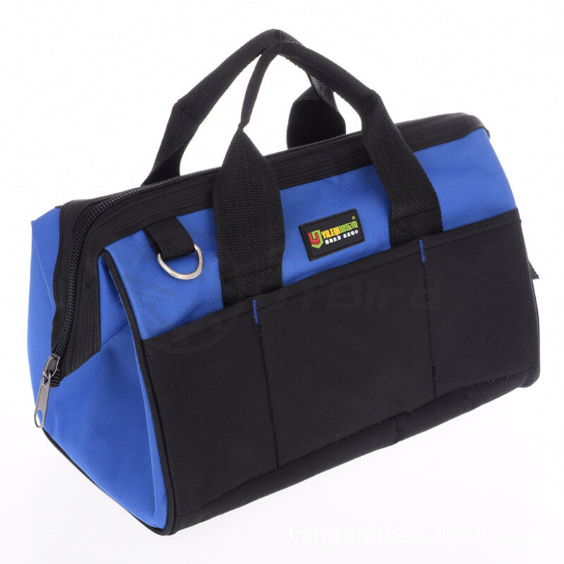 多機能ツールバッグ増粘オックスフォードクロスワンショルダーポータブルツールキットツールハードウェア用大容量バッグ