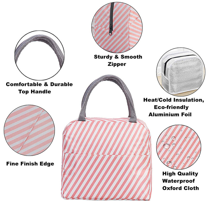 Функциональная Термосумка для ланча, водонепроницаемая Термосумка для ланча Iso, сумка для ланча с задним карманом, сумки для пикника
