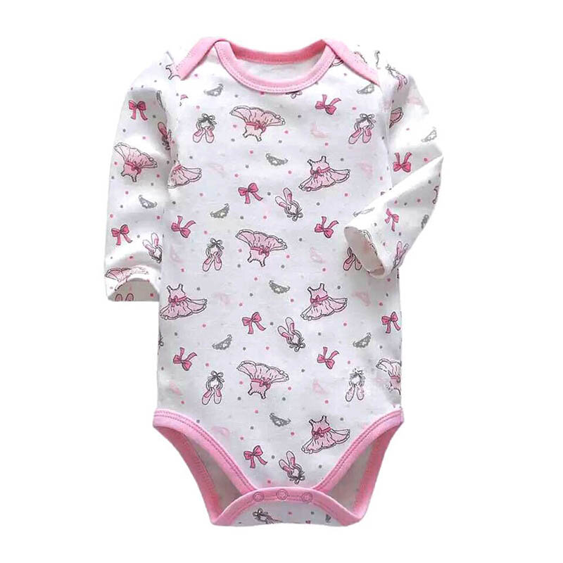 Cotton Baby Bodysuits Unisex Infant Jumpsuit Fashion Baby Boys Girls Clothes Long Sleeve Newborn Baby Clothing