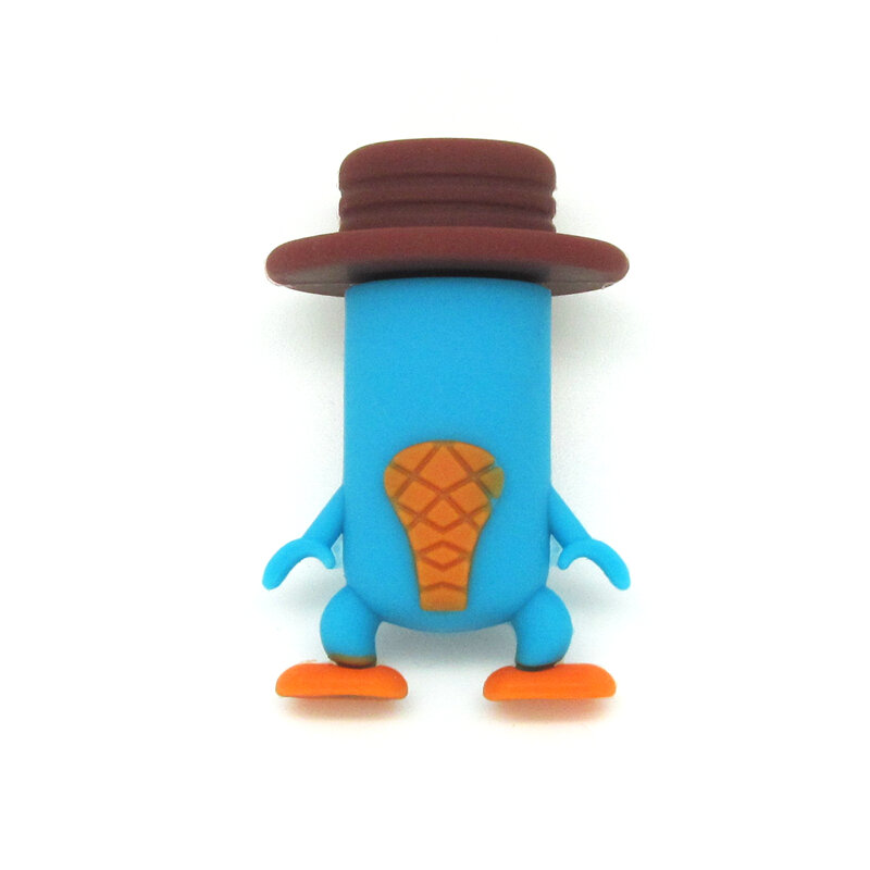 Funny Lovely Perry the Platypus Shape usb flash drive 4G 8G 16G 32G pendrive usb2.0  memory  stick personalized  gift