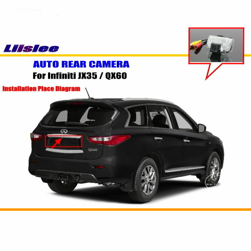 Liislee用インフィニティjx35/qx60のバックミラーカメラ/バックアップ駐車カメラ/hd ccd rca ntst pal/ライセンスプレートライトカメラ