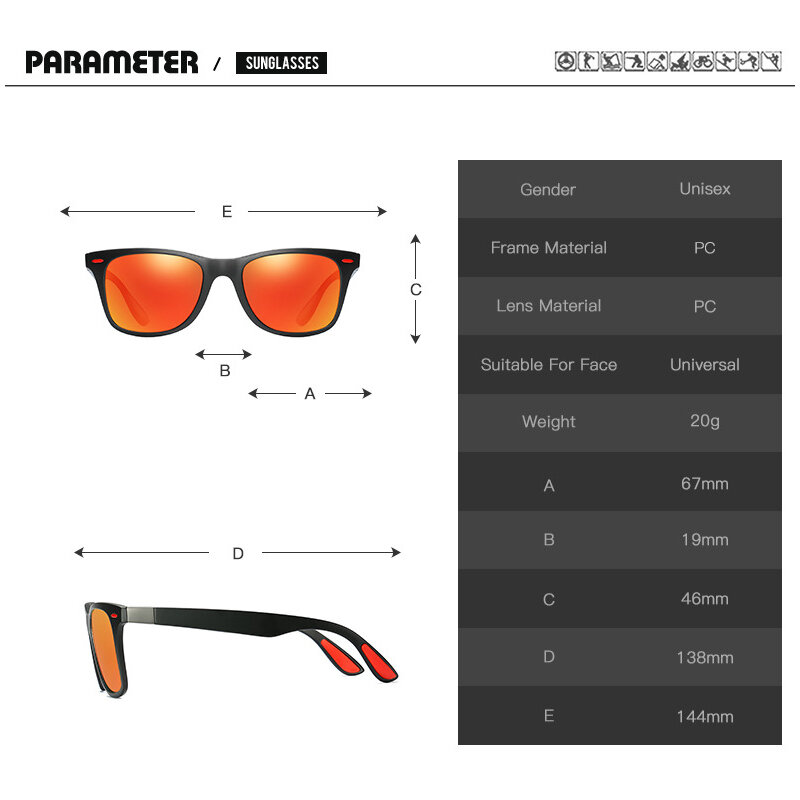Солнечные очки DUBERY поляризационные UV400 для мужчин и женщин, уличные солнцезащитные, для вождения и занятий спортом