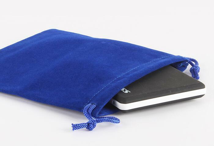 Tas Beludru Serut Dapat Ditarik Ukuran Besar 25X35 Cm untuk Tablet PC Tas Hadiah Natal Tas Kemasan Pernikahan Tas Buku
