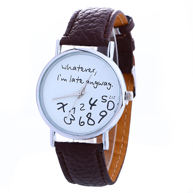 Luxury Brand Leather Quartz Watch Women Ladies Men Fashion Bracelet Wrist Watch Wristwatches Clock Relogio Feminino Masculino