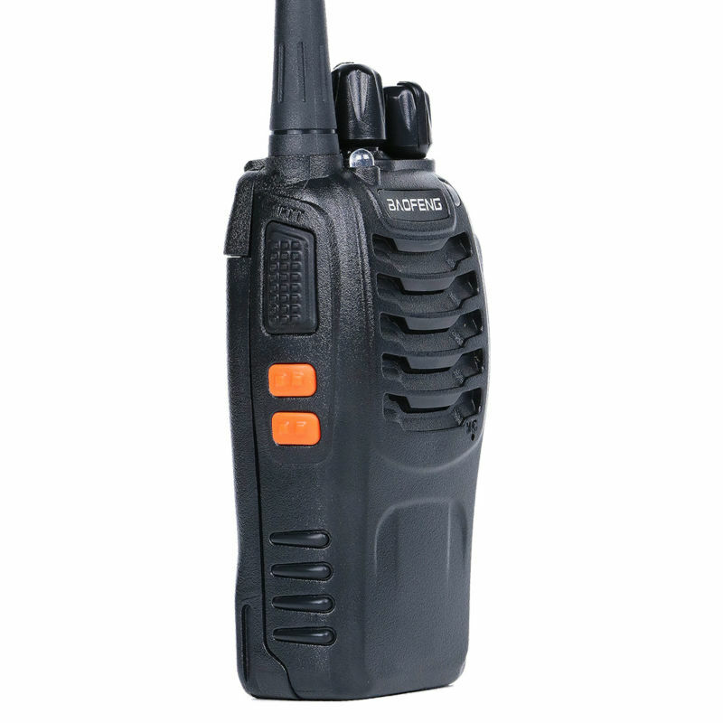 Baofeng – walkie-talkie Radio bidirectionnel, double bande 5W, Pofung bf-888s bf-888s-400 MHz, Scanner Radio UHF, 4 pièces/lot
