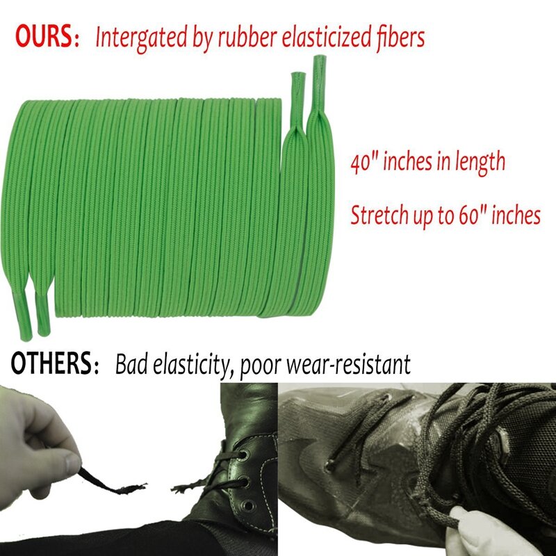 1 쌍 100 cm 탄성 구두 끈 간단한 플랫 구두 끈 넥타이 편리한 빠른 신발 끈 야외 레저 스 니 커 즈 게으른 끈
