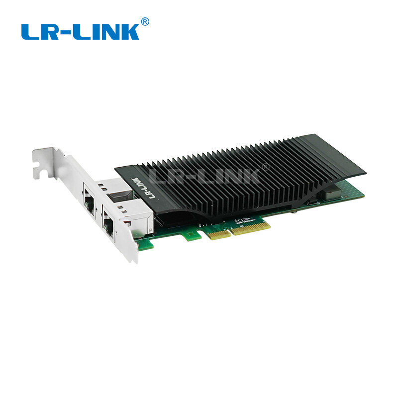 LR-LINK 2003PT Gigabit Ethernet RJ45 industrie Application PCI Express double Port carte réseau adaptateur LAN Intel I350 NIC