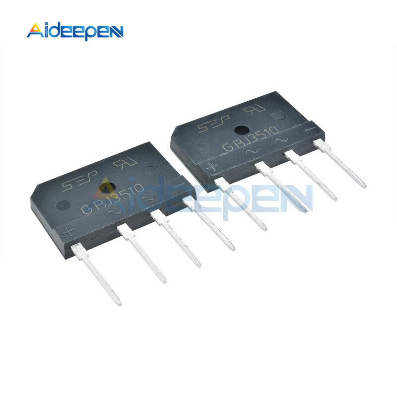 5PCS GBJ3510 3510 35A 1000V Diode Bridge Rectifier New Rectifier Diode GBJ 3510 Power Electronica Componentes
