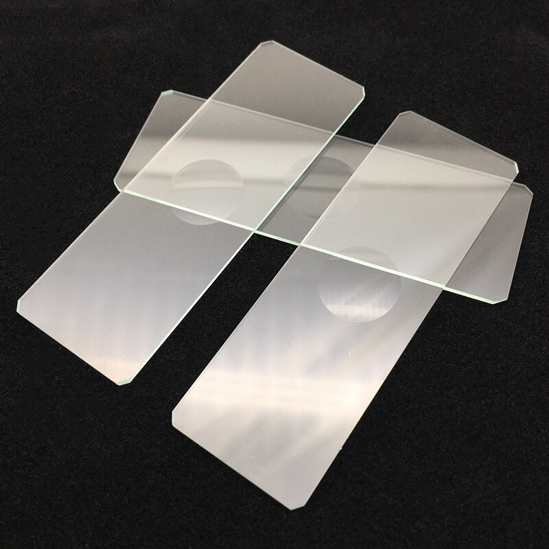 5 قطعة قابلة لإعادة الاستخدام المخبرية واحد مقعر المجهر فارغة الزجاج الشرائح 7103 مختبر الاستهلاكية ل السائل عينة بالجملة