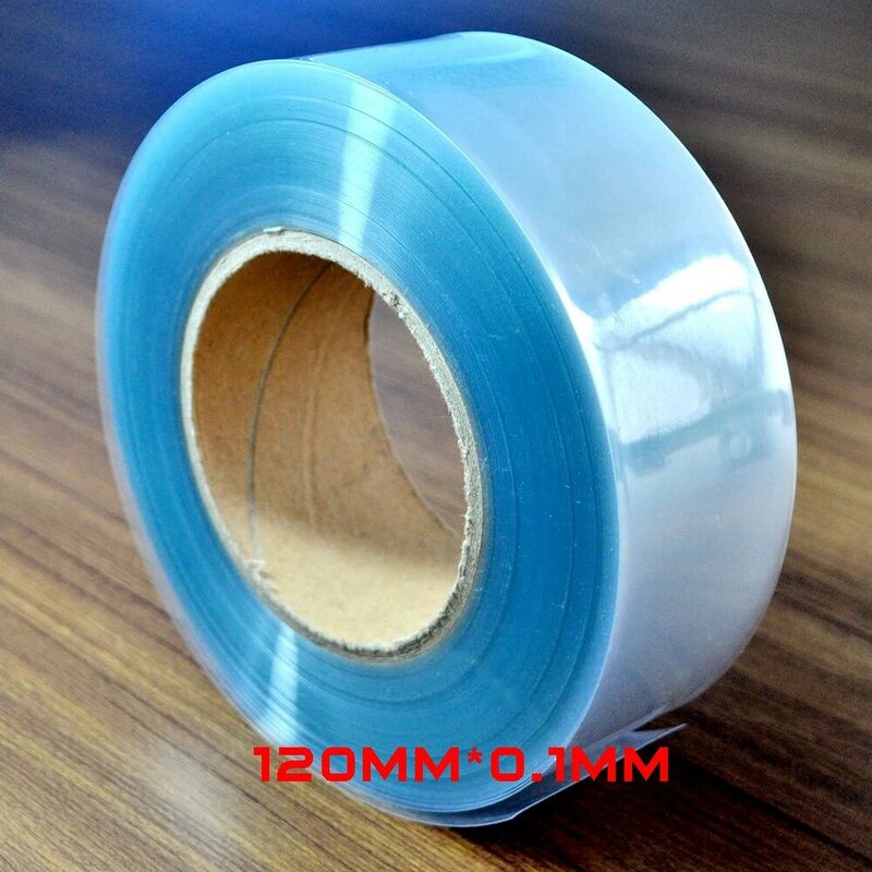 Rộng 120 MM/Đường Kính 75MM PVC 2:1 Ống Co Nhiệt Pin Bọc Trong Suốt