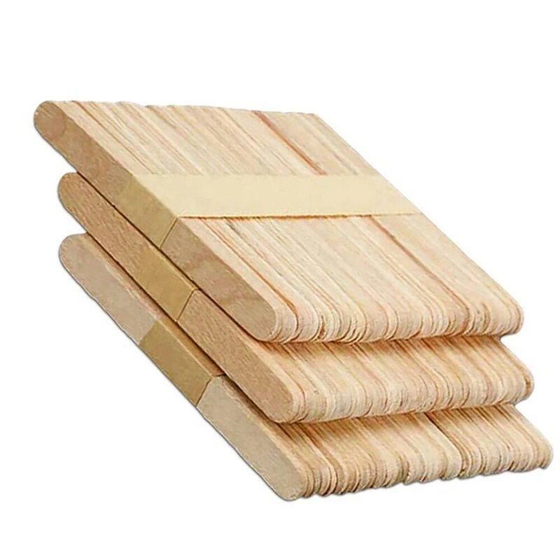 Palos de helado de madera respetuosos con el medio ambiente, 20/50 Uds. De longitud, 9,2 CM, para manualidades, accesorios de cocina