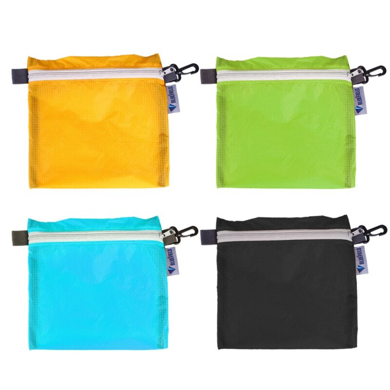 Freien Wasserdichte tasche für camping wandern mit haken zipper lagerung tasche 4 farben Tasche Pouch