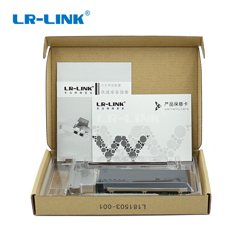 Carte réseau LRES1013PT, 10 go Ethernet RJ45 Lan, Quad Port PCI Express x8, adaptateur, Compatible Nic LR-LINK, IntelX710-T4