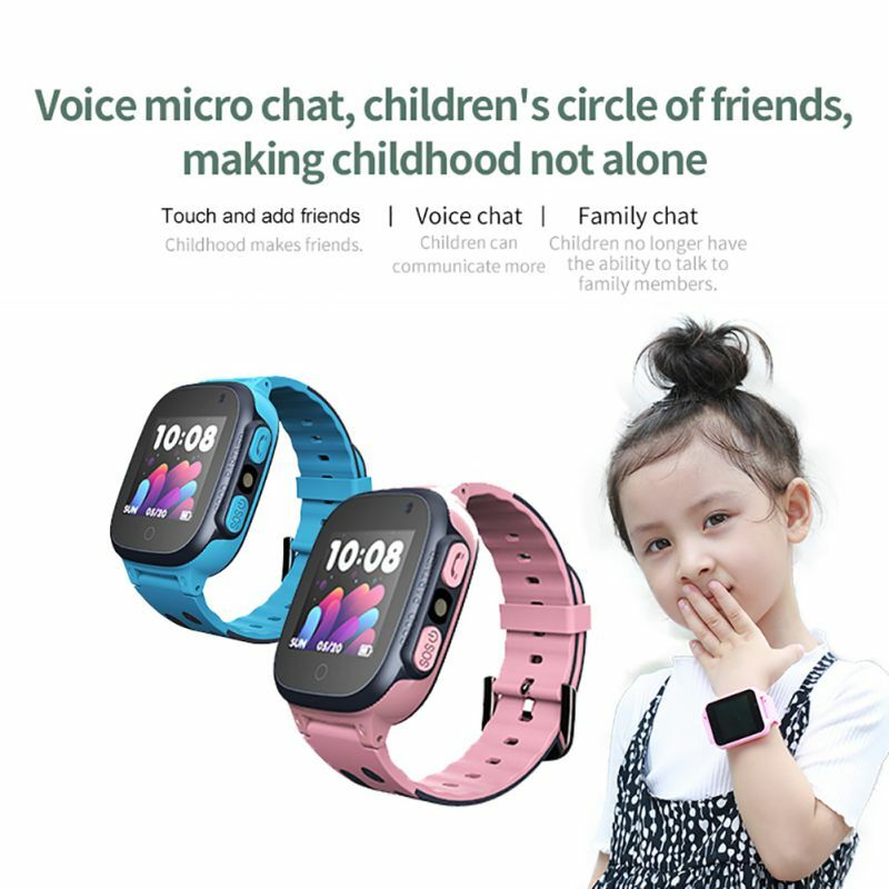 Tahan Air Anak-anak Renang Smart Watch SOS Call Location Device Tracker Kids Safe Anti-Lost Monitor Watch